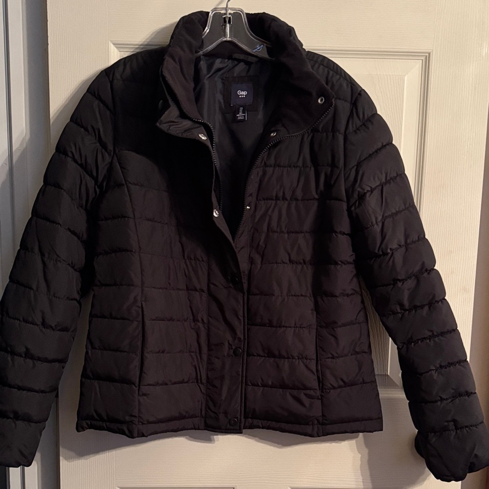 GAP Quilted Black Jacket